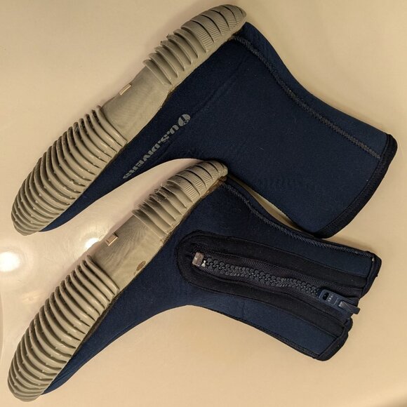 US Divers Neoprene Boots 5mm Women's size 8 Wetsuit Shoes - Picture 2 of 8